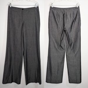NWT J Jill charcoal grey professional work slack pants 8